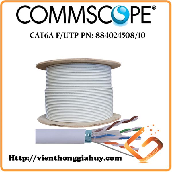Cáp mạng Cat6A F/UTP 884024508/10 Commscope chống nhiễu