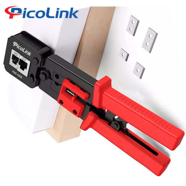 Kìm bấm mạng PicoLink PL-688 Đa năng + Xuyên Thấu
