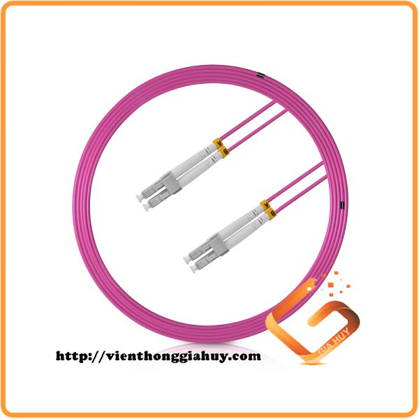 Dây nhảy quang OM4 5m LC LC Multimode  Duplex, AR-LS-M4-U5D