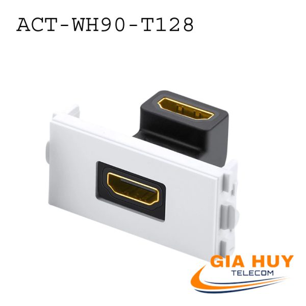 Nhân HDMI âm tường gập Ancomteck, mã ACT-WH90-T128