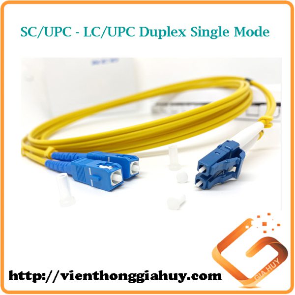 Dây nhảy quang SM SC-LC Duplex 3m, 5m, 10m, 50m AnRack