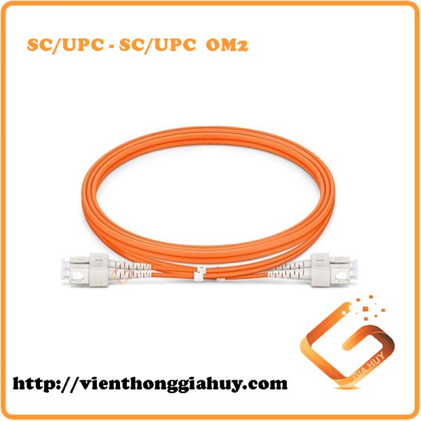 Dây nhảy quang OM2 SC/UPC -SC/UPC OM2 Multimode Duplex 3m-5m-10m-50m