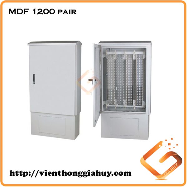 Tủ đấu dây MDF, tủ cáp điện thoại 1200 đôi Postef