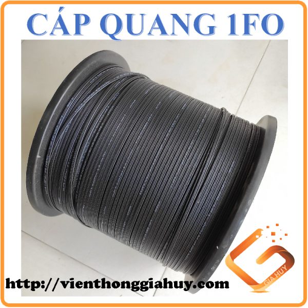 Dây cáp quang 1FO bọc chặt  1000m/cuộn