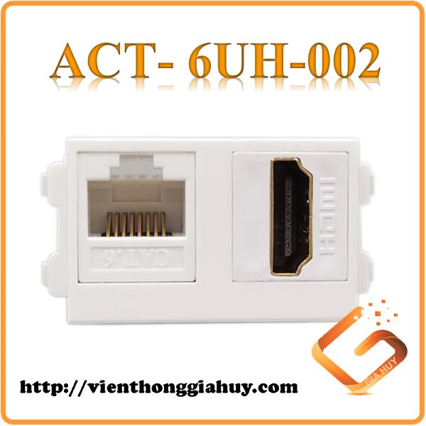 Nhân ổ cắm mạng đôi RJ45 - HDMI T568A/8 LAN Ethernet