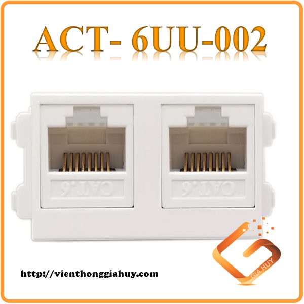 Bộ chuyển đổi RJ45 2 cổng CAT6 CAT6 T568A/8 LAN Ethernet dành cho máy tính