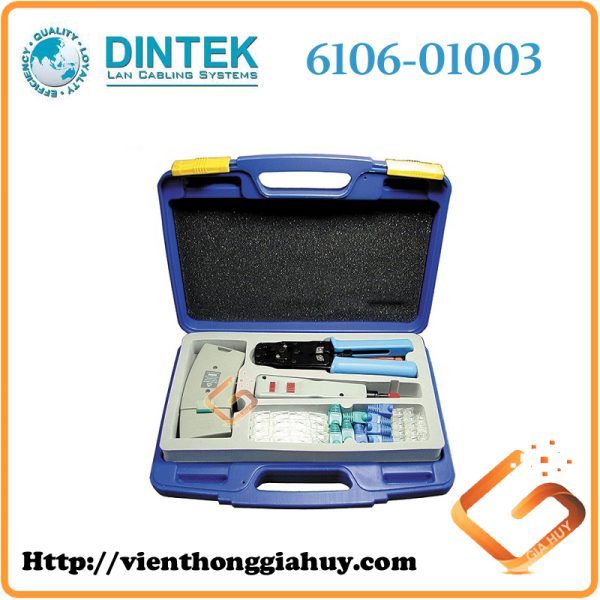 Bộ dụng cụ thi công mạng Dintek - 6106-01003