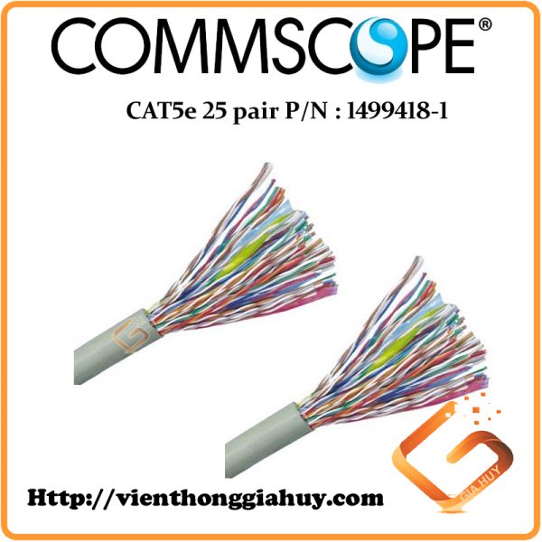 Cáp mạng Cat5e 25 pair 1499418-1 Commscope/AMP