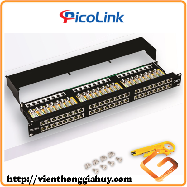 Patch Panel PicoLink CAT7 48 Port Chính Hãng P/N: PL-S2U48 -C7