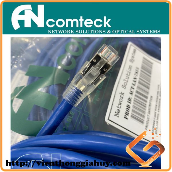 Dây nhảy PATCH CORD CAT7 SFTP, dài 20m, Hiệu Ancomteck- ACT-LAN-7S20