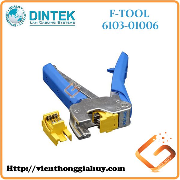 Dụng cụ nhấn cáp DINTEK 6103-01006 Dùng cho nhân dọc 180 độ