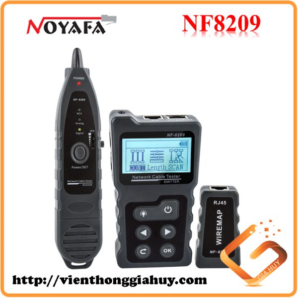 NF-8209 Máy test mạng, dò dây, test POE NOYAFA
