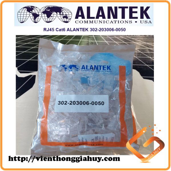 Hạt Mạng Cat6 Alantek 302-203006-0050 Modular Plugs Plug 8P8C