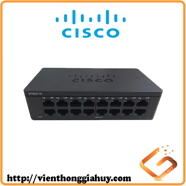 Switch Cisco SF95D-16 16-Port 10/100/1000Mb