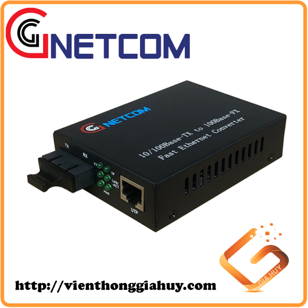Bộ chuyển đổi quang điện GNETCOM 10/100M I PN: GNC-1211S-20