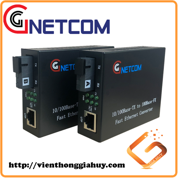 Bộ chuyển đổi quang điện 10/100 GNETCOM GNC-1111S-20A/B