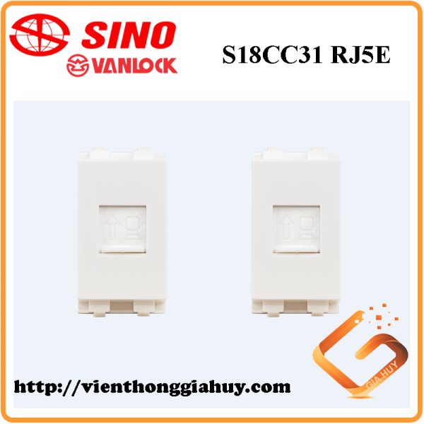 Nhân mạng SINO S18CC31RJ5E, Ổ cắm mạng Sino Cat5