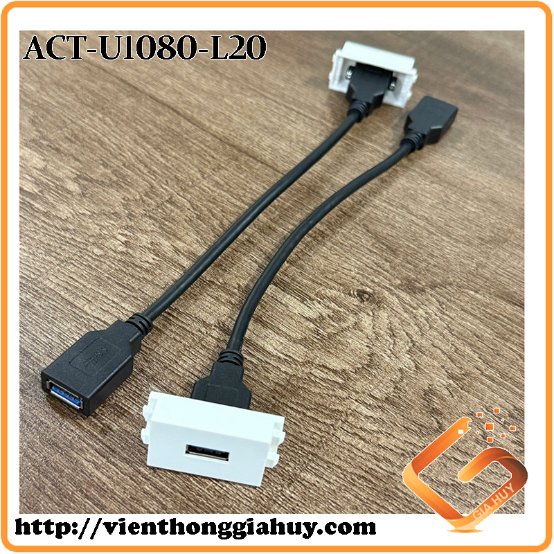 Ổ cắm USB ACT-U1080-L20 Ancomteck Wide