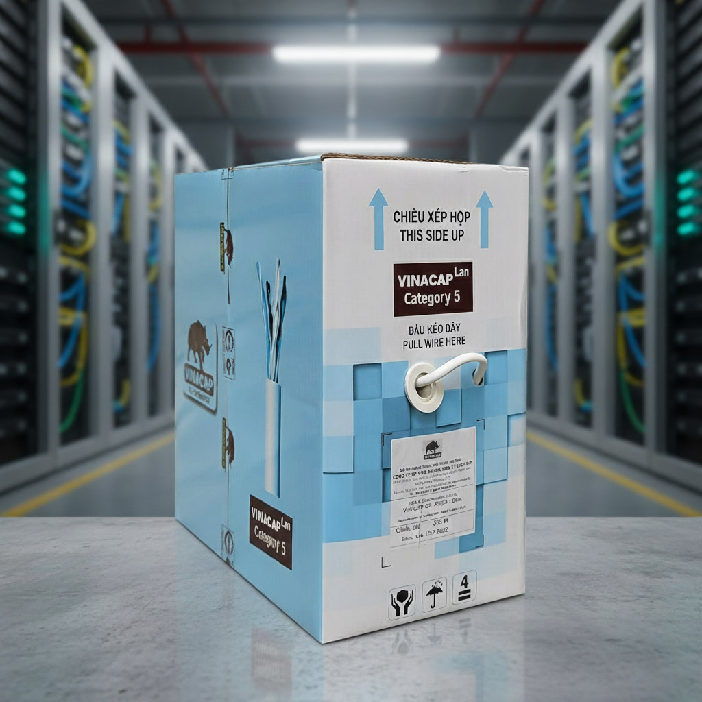 Dây cáp mạng VINACAP Cat5e UTP 4 đôi - Ảnh 3