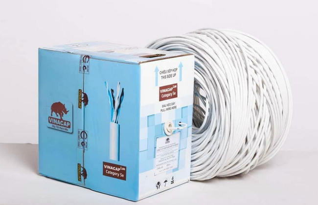 Dây cáp mạng Lan Vinacap Cat6 UTP - Ảnh 3