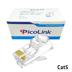 PicoLink PL-19305 Hạt mạng Cat5, Đầu Bấm Mạng RJ45 Cat5 chuẩn đồng